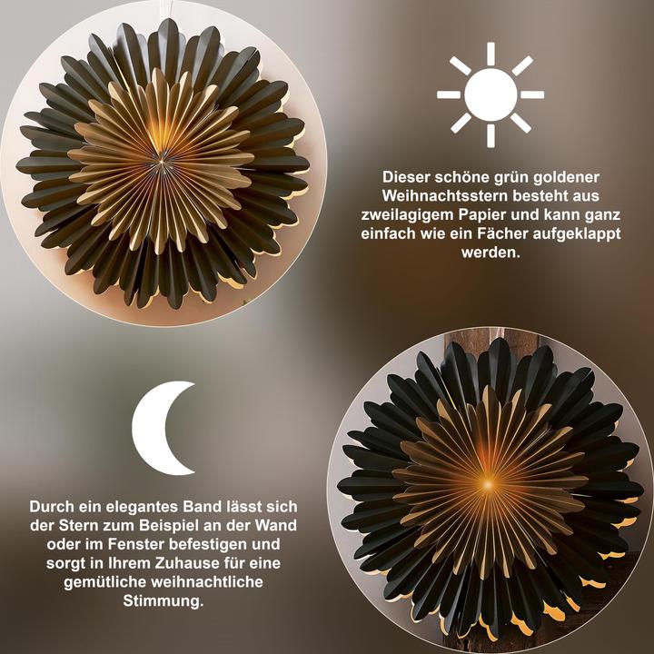 Actual product image Star Trading Paper Star Crystal