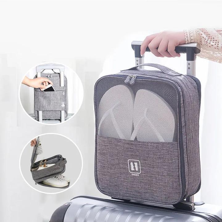 Actual product image Only-Bags.Store Portable Travel Shoe Storage Bag Underwear Clothing Organiser Waterproof Travel Accessories