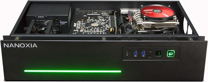 Actual product image Nanoxia Project S Mini (Mini-ITX)