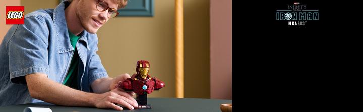 Actual product image LEGO Iron Man MK4 (76327, LEGO Marvel)