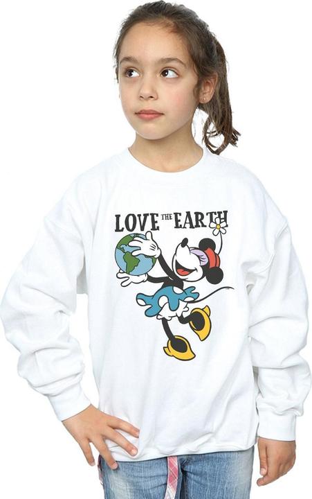 Immagine prodotto Disney Mickey Mouse Love The Earth Felpa Ragazze (140, 146)