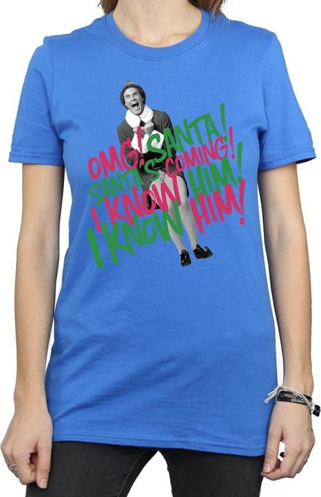 Image du produit Elf - T-shirt SANTA'S COMING - Femme (XL)