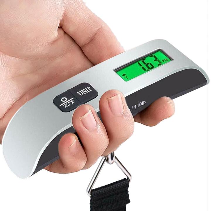 Actual product image Ultron RealPower KW-50 portable scales with display (Luggage scale)