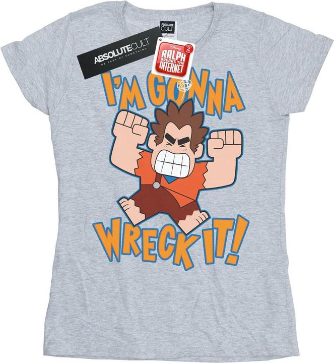 Image du produit Disney - T-shirt WRECK IT RALPH I'M GONNA WRECK IT - Femme (XXL)