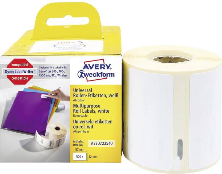 Produktbild Avery Rollenetiketten
