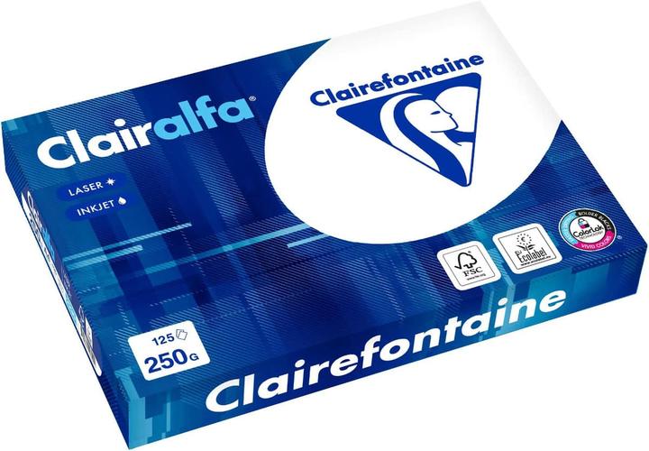 Produktbild Clairefontaine Clairalfa (250 g/m², 125 x, A4)