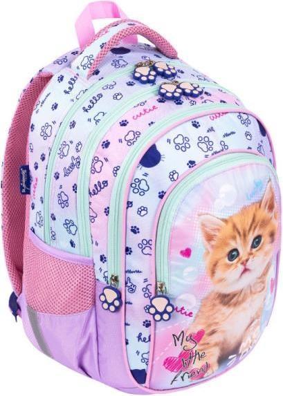 Produktbild Majewski Rucksack mit 4 Fächern BPL-58 My Little Friend pastel Kitty