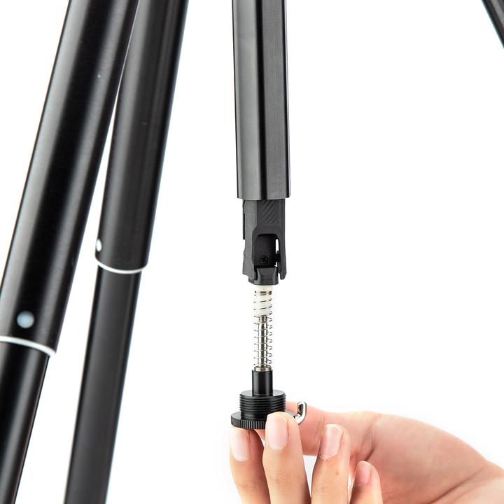 Produktbild Fotopro Fly 1 Aluminium Stativ Grau/Schwarz (Metall)
