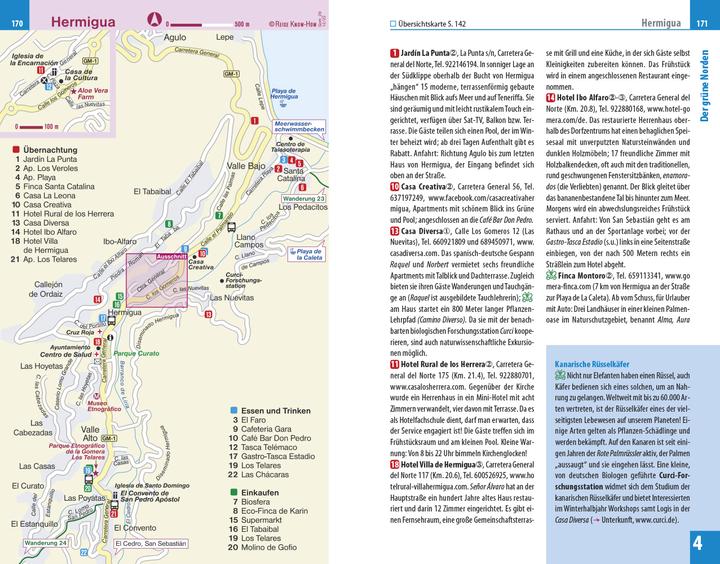 Produktbild Reiseführer La Gomera mit 20 Wanderungen und Faltplan (Deutsch, Izabella Gawin, 2023)