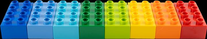 Image du produit LEGO Briques ® Duplo 2x4 - 200 pièces - blocs de construction de base 3011 NEUF (3011)