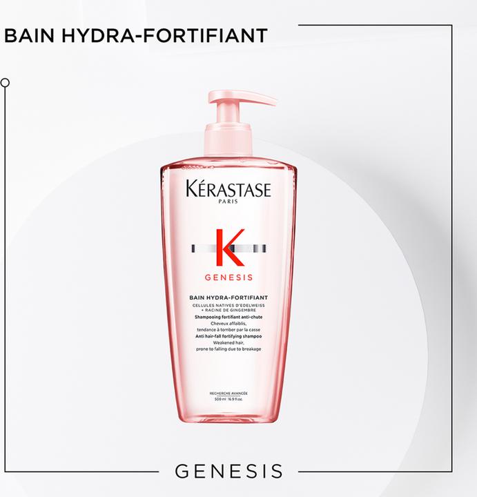 Produktbild Kérastase Genesis Bain Hydra-Fortifiant (500 ml, Flüssiges Shampoo)