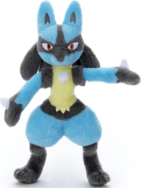 Actual product image Pokémon Lucario Fluffy Plush - 29 cm (29 cm)