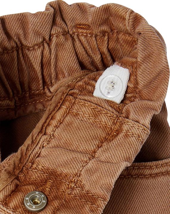 Image du produit Vertbaudet Pantalon fille paperbag avec ceinture en tissu (158)