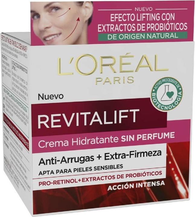 Produktbild L'Oréal Paris REVITALIFT SIN Parfüm piel sensible antiarrugas SPF15 50 ml (50 ml, Tagescreme, SPF 15)