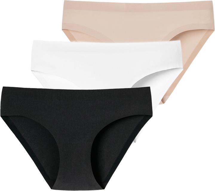 Immagine prodotto Schiesser Confezione da 3 slip invisibili in cotone senza cuciture (36, S, confezione da 3)
