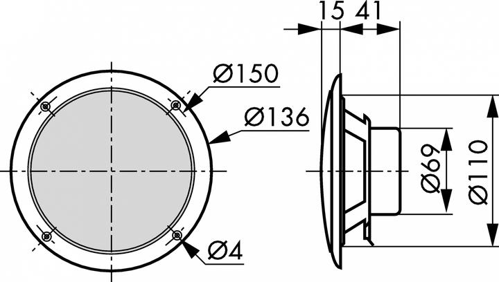 Immagine prodotto Visaton Altoparlante a gamma completa FR 13 WP
