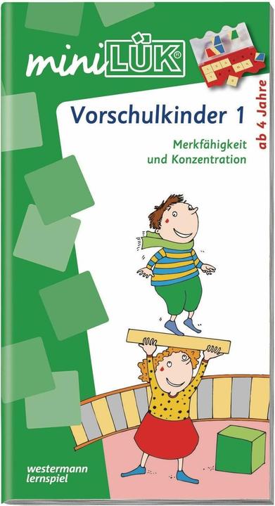 LÜK mini. Übungen für Vorschulkinder 1 (Deutsch, Heinz Vogel, 1972)