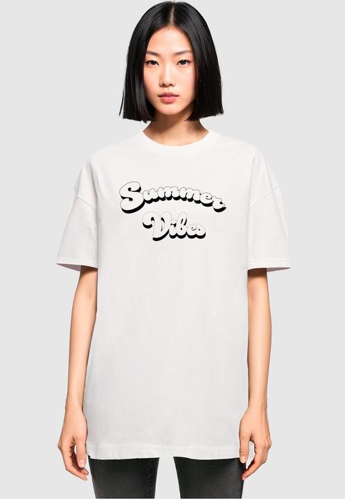 Image du produit Merchcode Ladies Summer Vibes Tee boyfriend surdimensionné - 118405 (3XL)