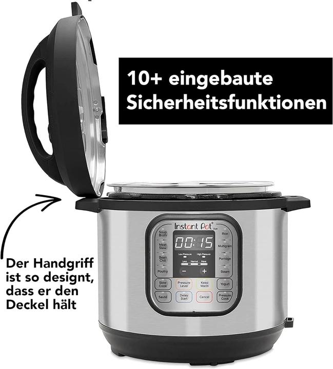 Immagine prodotto Instant Pentola Duo 7,6L multicooker 7 in 1 - pentola a pressione - rijstkoker - slowcooker - stomer -