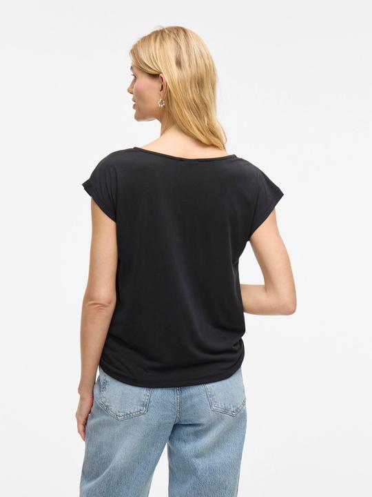 Produktbild Vila VIMODALA Wasserfall-Ausschnitt Oberteil mit angeschnittenen Ärmeln (XL)