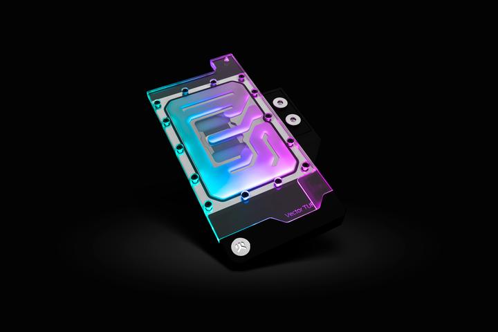 Actual product image EKWB EK Quantum Vector TUF RTX 3070 D-RGB - Nickel + Acrylic