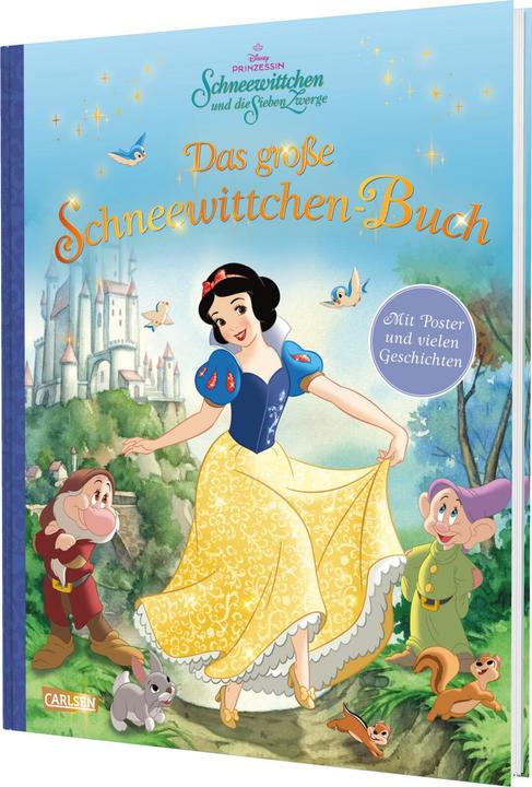 Actual product image Das grosse Schneewittchen-Buch - mit beigelegtem Poster (German, Walt Disney, 2025)