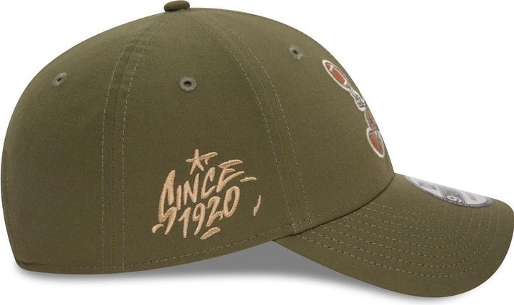 Produktbild New Era 9Forty Strapback Cap - ICON LOGO Motors oliv