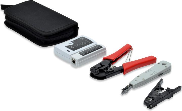 Image du produit Digitus trousse d'outils réseau (Instrument)