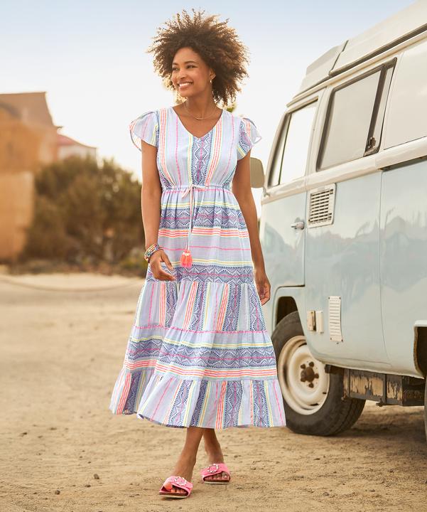 Produktbild Joe Browns Geo Striped V-Neck Maxi Dress (16)