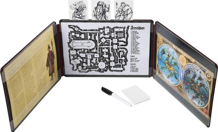 Produktbild Dragon Shield Roleplay Game Master Screen - Blood Red (Englisch)