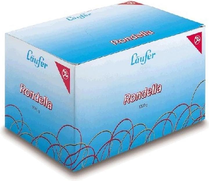 Produktbild Läufer L„ufer Gummiringe RONDELLA im Karton, rot, 25 mm, 1.000 g (1 Stk.)
