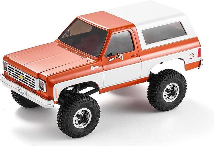 Immagine prodotto FMS Chevrolet K5 Blazer 1:24 arancione - RTR 2.4GHz (RTR pronto all'uso)