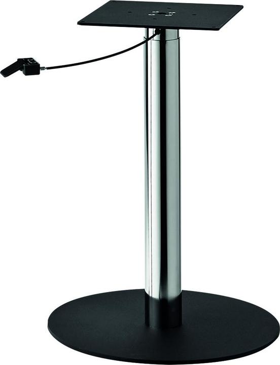 Image du produit Hüba Pieds de table avec réglage de la hauteur par vérin à gaz