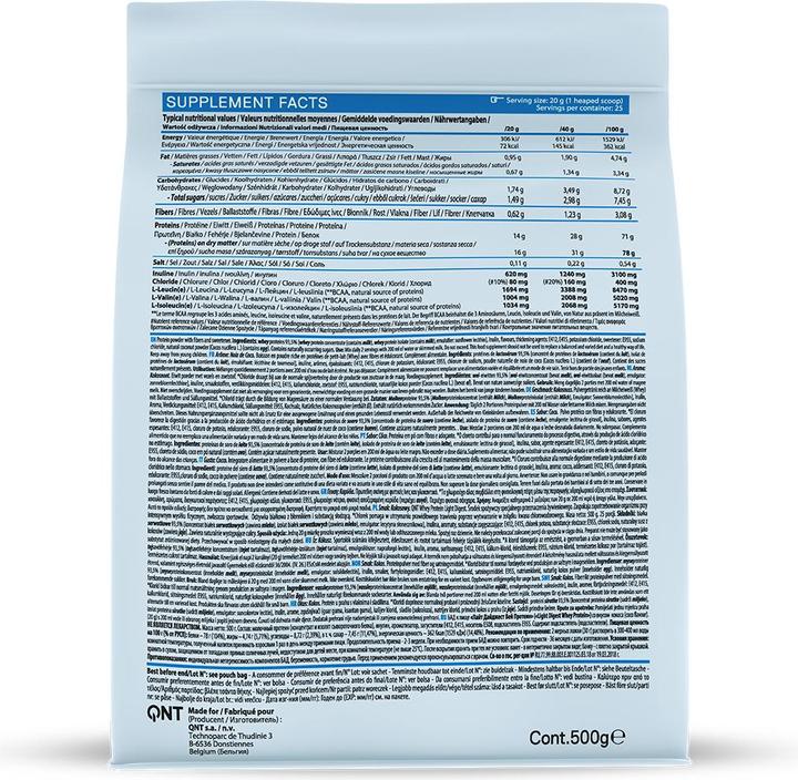Nährwerte und Zutaten QNT Light Digest (Coconut, 1 Stk., 500 g)