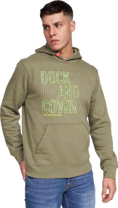 Duck and Cover Pecklar Kapuzenpullover (S)