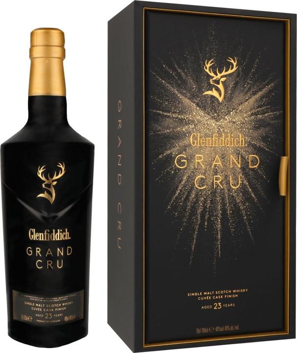 Actual product image Glenfiddich 23 Year Old Grand Cru 23 years old (Single Malt, Scotch whisky, 1 x 70 cl)