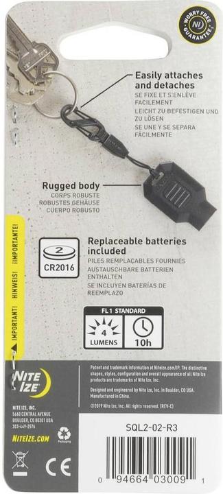 Image du produit Nite Ize Lumière de compression radiante (2.67 cm, 4.20 lm)