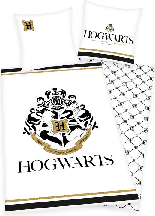Immagine prodotto Herding Biancheria da letto Hogwarts di Harry Potter con stampa dorata
