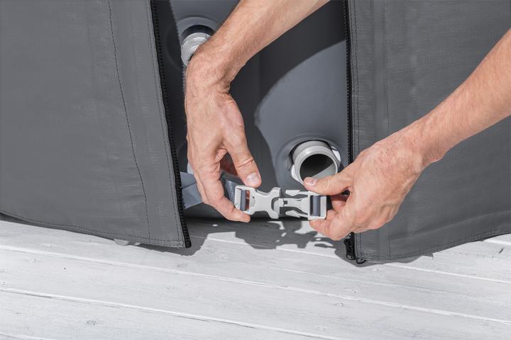 Actual product image Bestway Lay-Z-Spa Thermal Cover Round 180x66cm