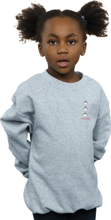 Produktbild Disney Aristocats Marie Breast Print Sweatshirt Mädchen (140, 146)