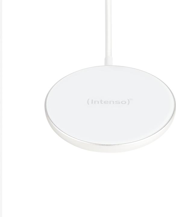 Actual product image Intenso Magnetic Wireless Charger MW1 white (15 W)