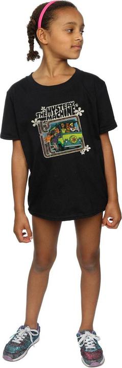 Actual product image Scooby Doo Girls Mystery Machine Cotton T-Shirt (128)