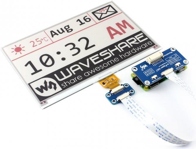 WaveShare ePaper Display 7.5 (Display)