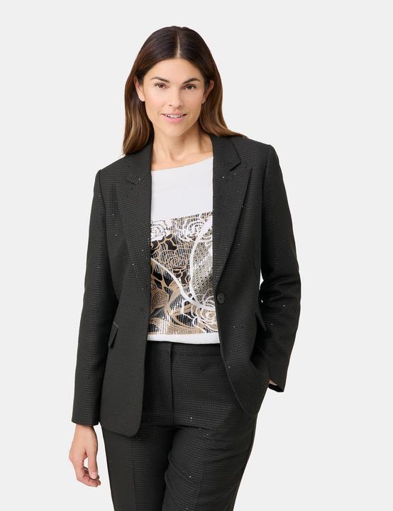 Immagine prodotto Gerry Weber Blazer elegante con paillettes Blazer a maniche lunghe foderato - 64344 (40)