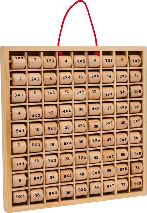 small foot Multiplizier-Tabelle Kleines 1x1 (Deutsch, Englisch, Französisch, Italienisch)