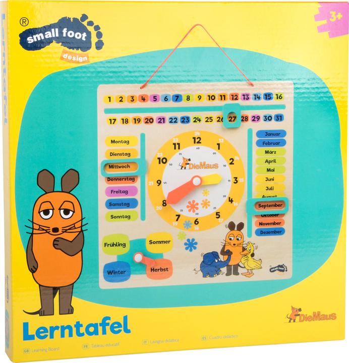 Image du produit small foot Le tableau d'apprentissage de la souris (Allemand)