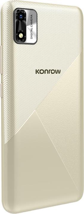 Immagine prodotto Konrow Star 55 Plus (Dual SIM - 4G - Display 5.5" - 32 GB, 2 GB RAM) Oro (32 GB, Oro, 5.50", Doppia SIM, 4G)