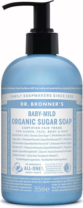 Dr. Bronner's Sugar Soap (Flüssigseife, 355 ml)