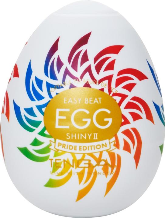 EGG Shiny Pride II, mini- masturbator gemaakt van TPE