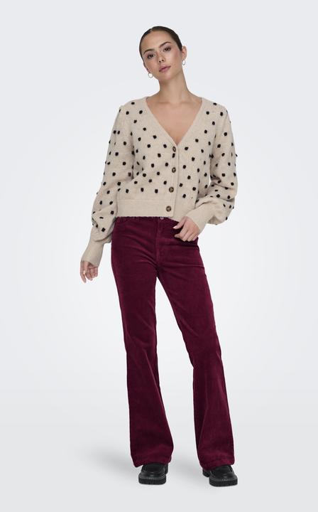 Image du produit JdY JDYSALONE Pantalon taille moyenne évasé (L)